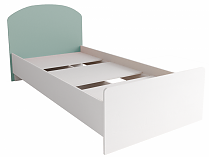 Кровать КРД 900.1 Лавис (Белый)